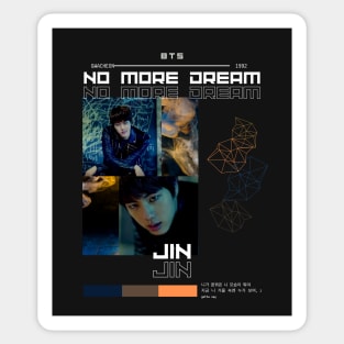 BTS: No More Dream Jin Sticker